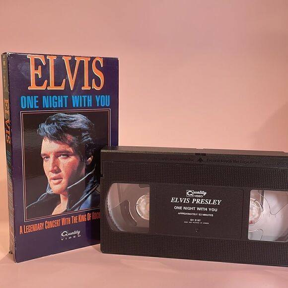 Lot of 3 Elvis Concert Specials on VHS: ‘68 Comeback Special, One Night With You - Picture 9 of 10